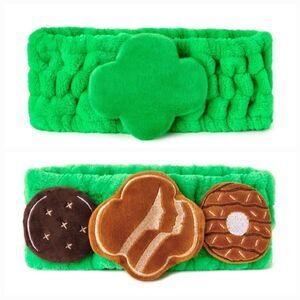 2pk Hard Candy x Girl Scout Spirit Band Get Prepared Headband Green Cookie Trio